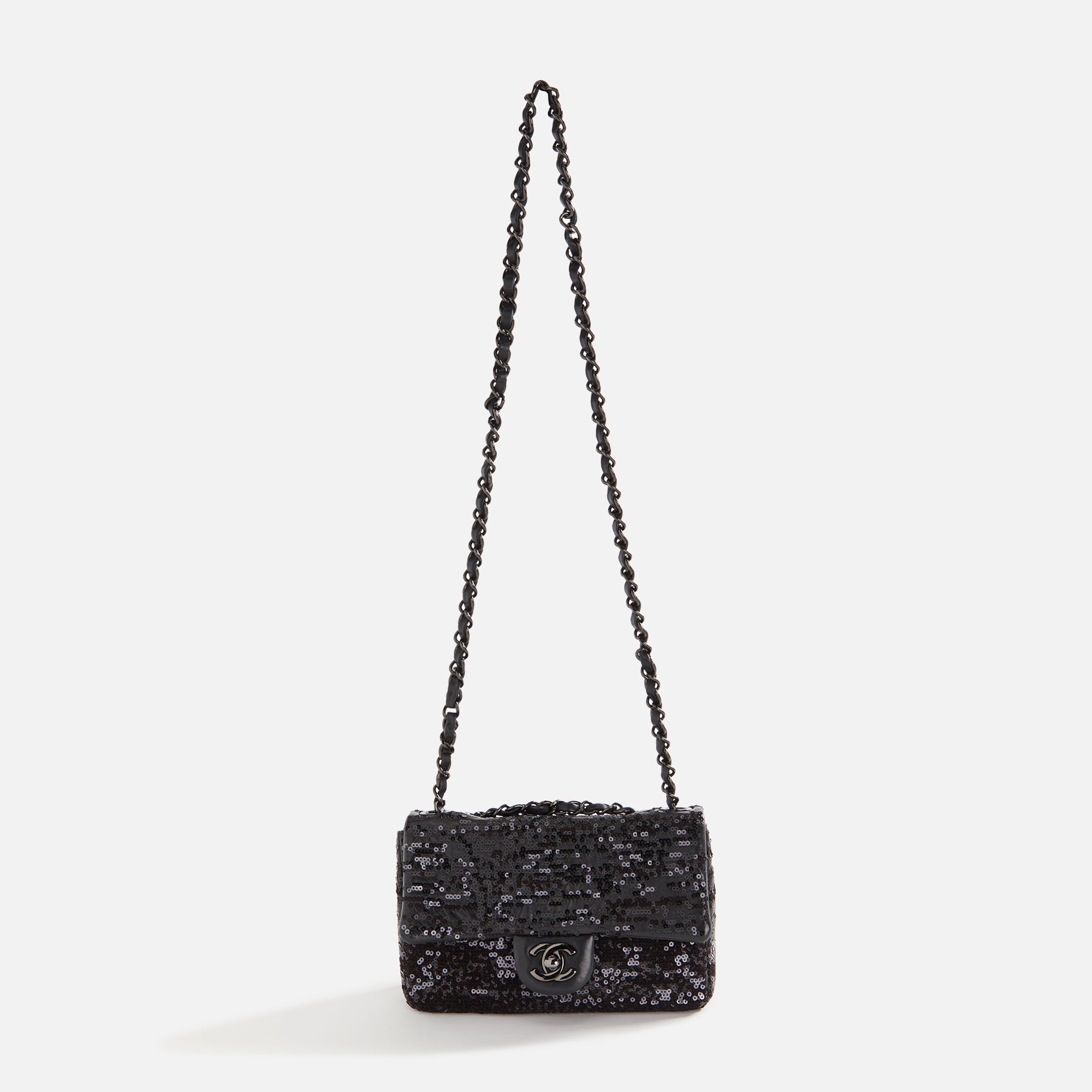 WGACA Chanel Caviar Incognito Mini Square Flap Bag - Pink – Kith
