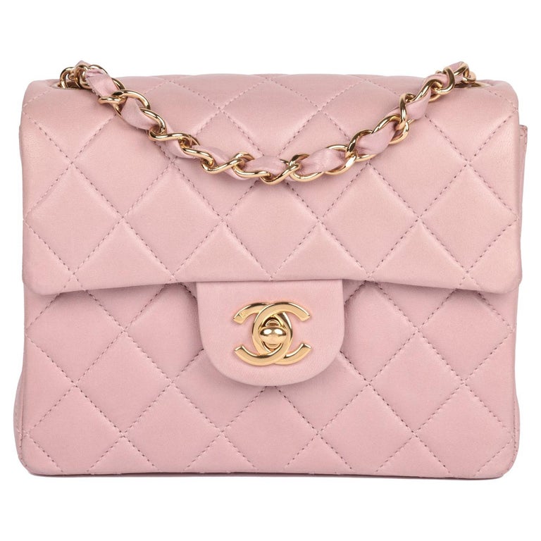 WGACA Chanel Caviar Incognito Mini Square Flap Bag - Pink – Kith