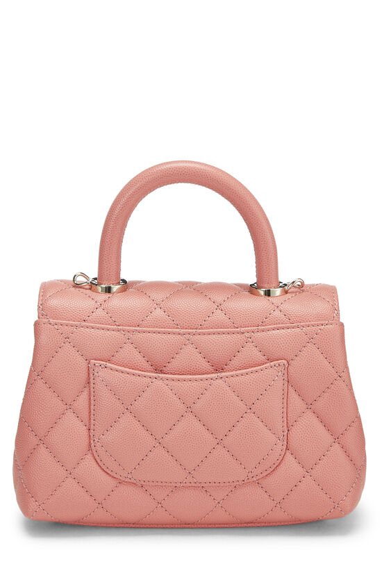 WGACA Chanel Caviar Incognito Mini Square Flap Bag - Pink – Kith