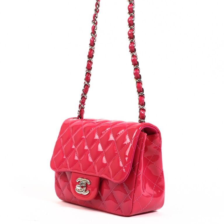 WGACA Chanel Caviar Incognito Mini Square Flap Bag - Pink – Kith